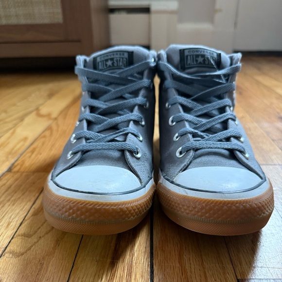 Converse High-Top Sneakers in Grey - Picture 2 of 7